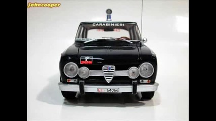 1:18 1970 Alfa Romeo Giulia 1600 Ti Super Carabinieri
