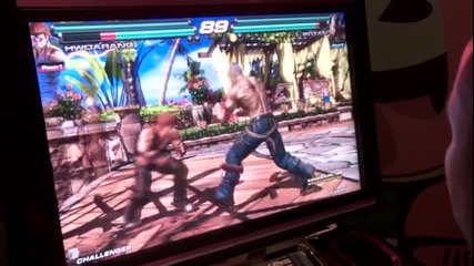 E3 2011: Tekken Tag Tournament 2 - Hwoarang & Bruce Vs Lili & Bryan Gameplay