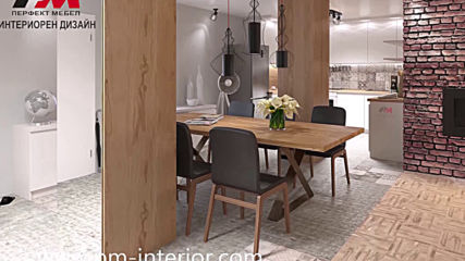 Екстравагантен интериор на апартамент в стил Винтидж. www.pm-interior.cominterior