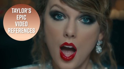 Taylor Swift's shady subliminal messages in her video