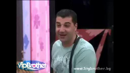 Vip Brother 3 - Тодор разказва виц за дядо си - 23.03.2009
