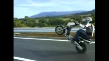 Mbk Stunt 4.1km wheelie