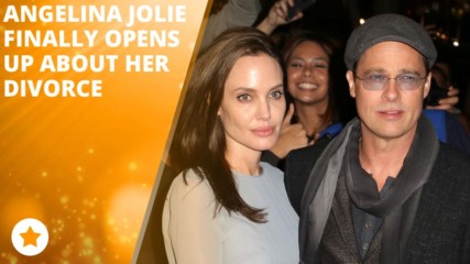 Анджелина Джоли проговори за развода си с Брат Пит