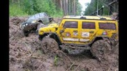 Rc Trophy - mud diggers - визги и брызги :)