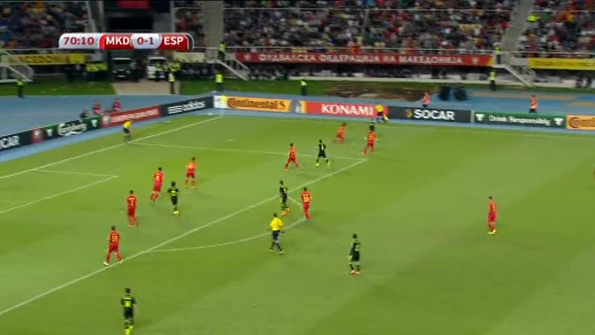 Македония - Испания 0:1