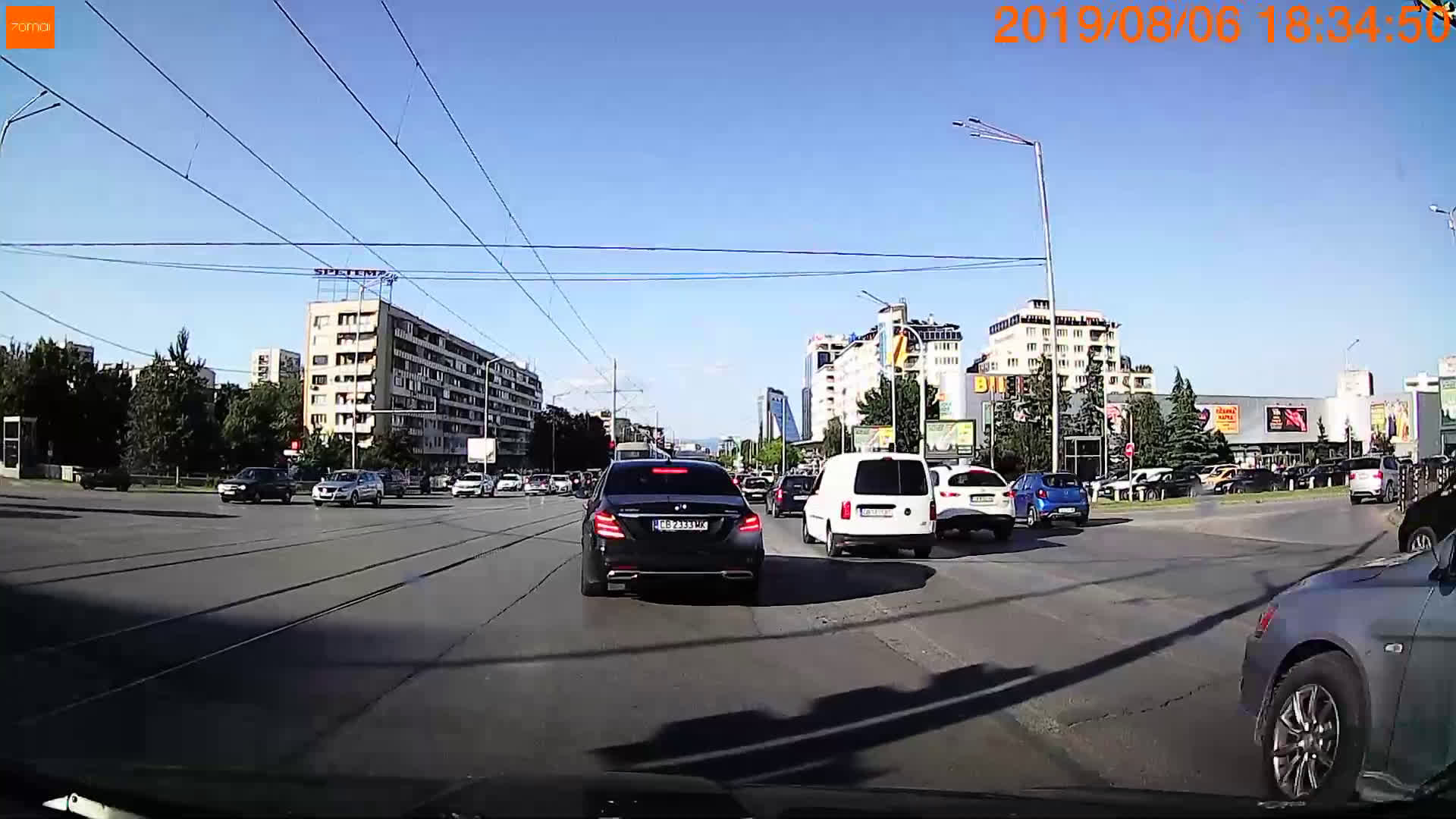 Нагъл шофьор в София