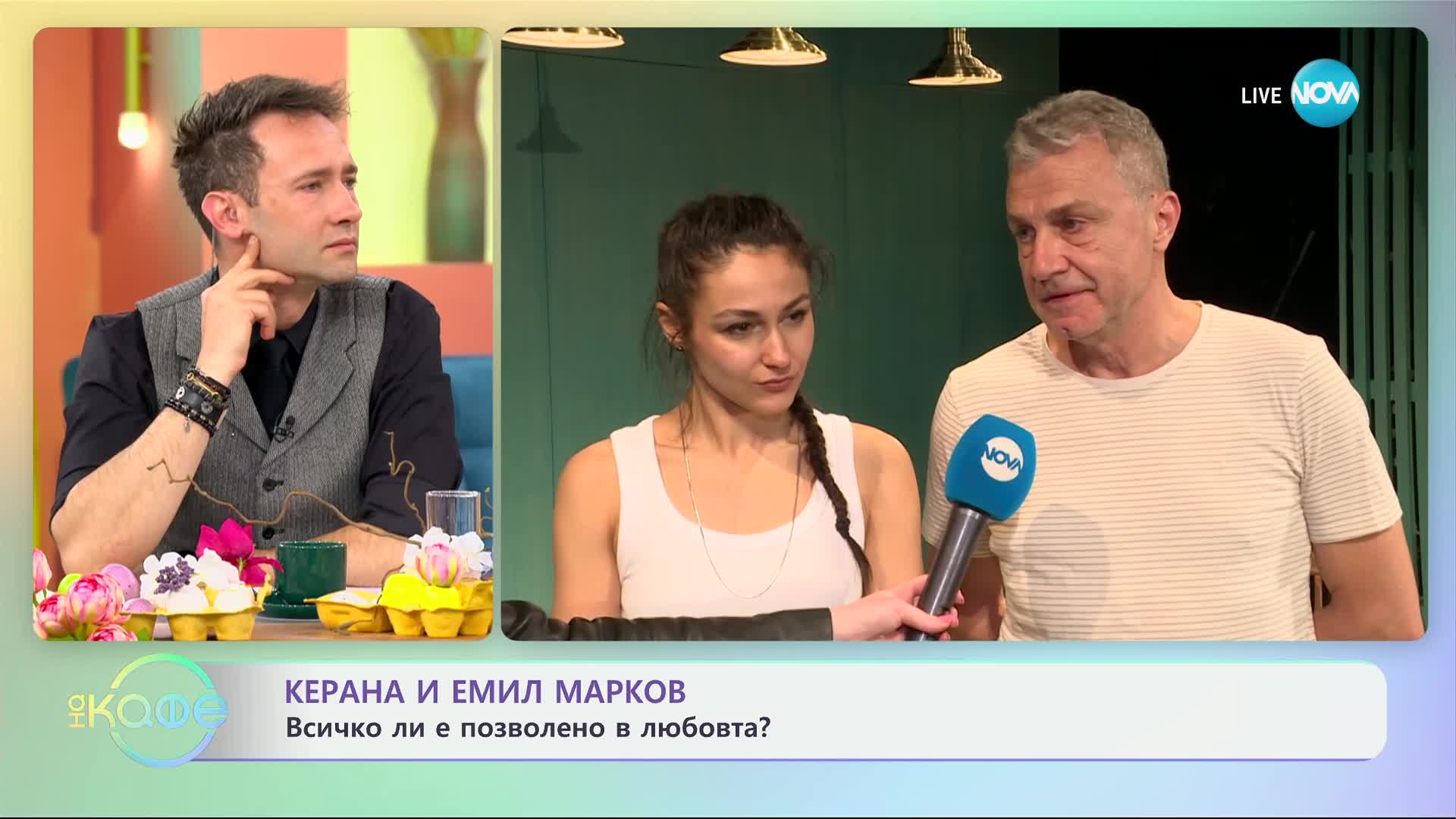 Керана и Емил Марков - как се стига до работата им в общ театрален проблем - „На кафе“ (22.04.2024)