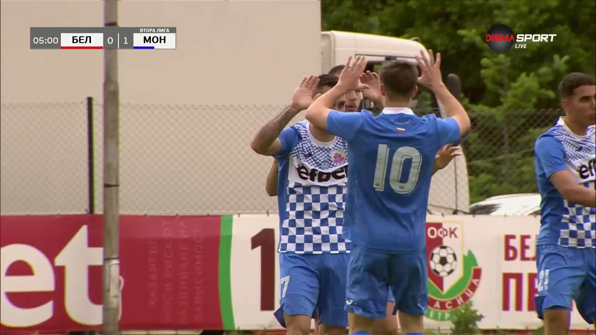 Беласица - Монтана 0:1 /първо полувреме/