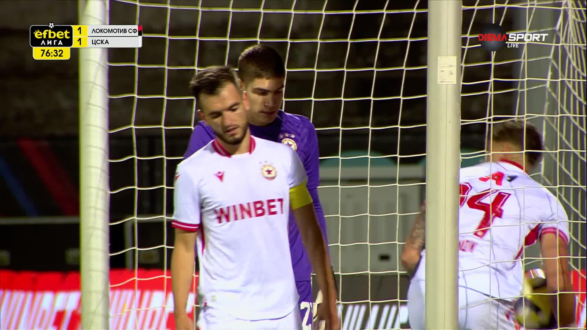 Penalty Goal by Lokomotiv Sofia