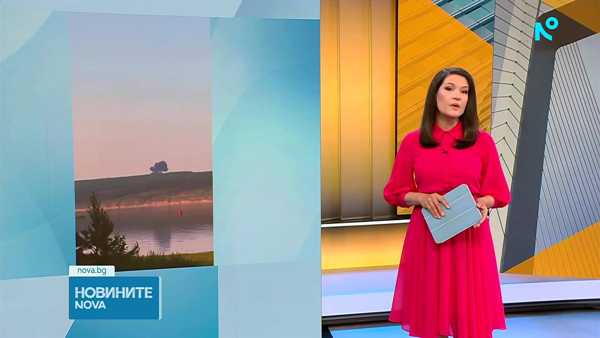 Руски бомбардировач се разби по време на тренировъчен полет