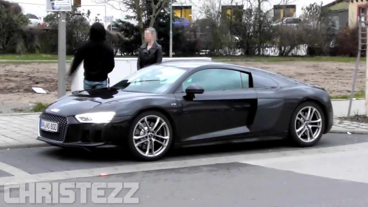 Разкриване на златотърсачка с Audi R8 в Германия