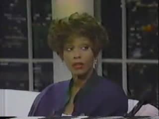 Whitney Houston Talks About Mariah Carey 1990