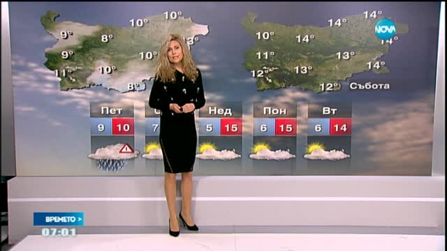 Прогноза за времето (23.10.2015 - сутрешна)