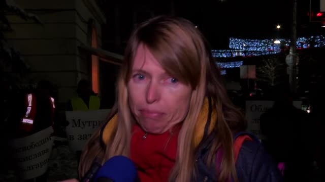 Протест пресъздаде ареста на Десислава Иванчева