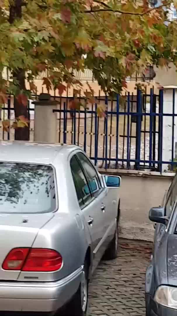 Дъждът в Бургас