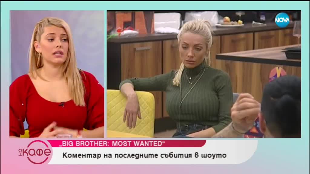 Big Brother: Most Wanted - коментар на последните събития в шоуто - На кафе (26.11.2018)