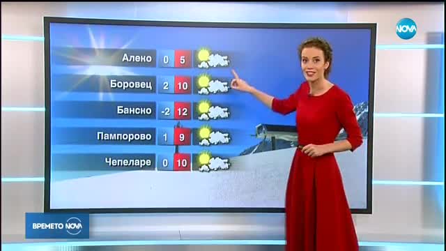 Прогноза за времето (23.11.2017 - централна емисия)