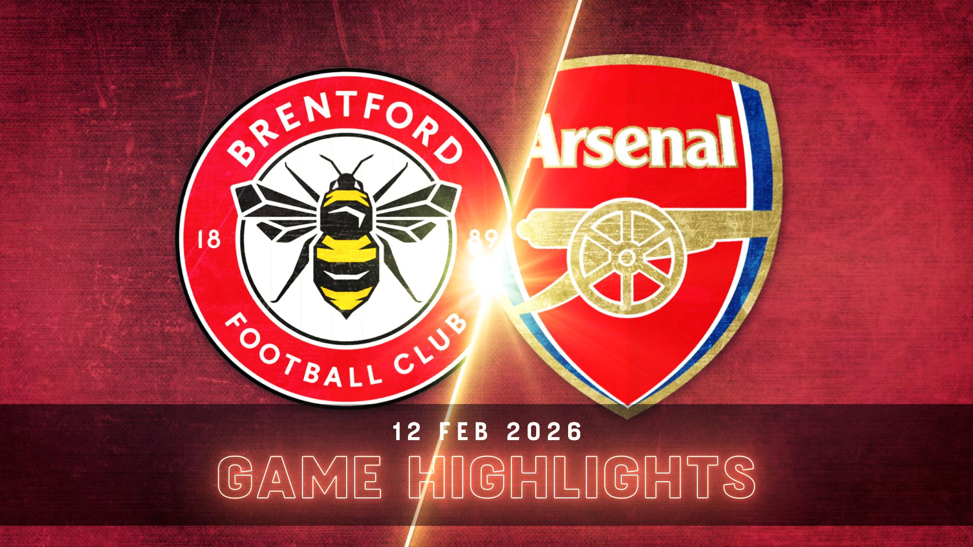 Brentford vs. Arsenal - Condensed Game
