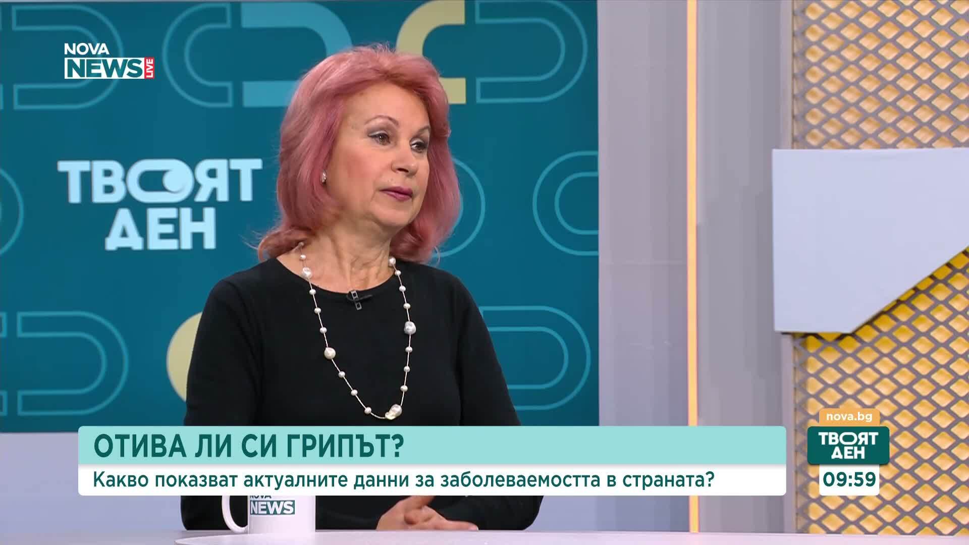 Проф. Ива Христова: Грипът постепенно намалява, но все още не е изчезнал