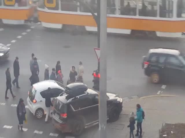 Нагъл шофьор