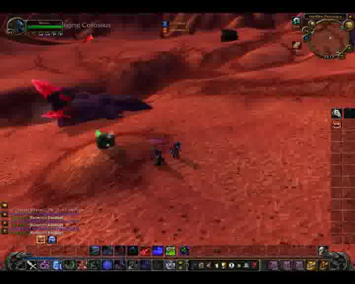 World Of Warcraft WotLK Deathknight 60 - 61 Aoe Grind
