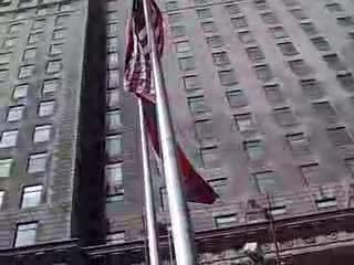 3 - ти Март Българите в New York - Това се нарича почит !!