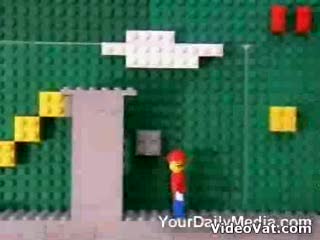 Лего Пародия На Super Mario