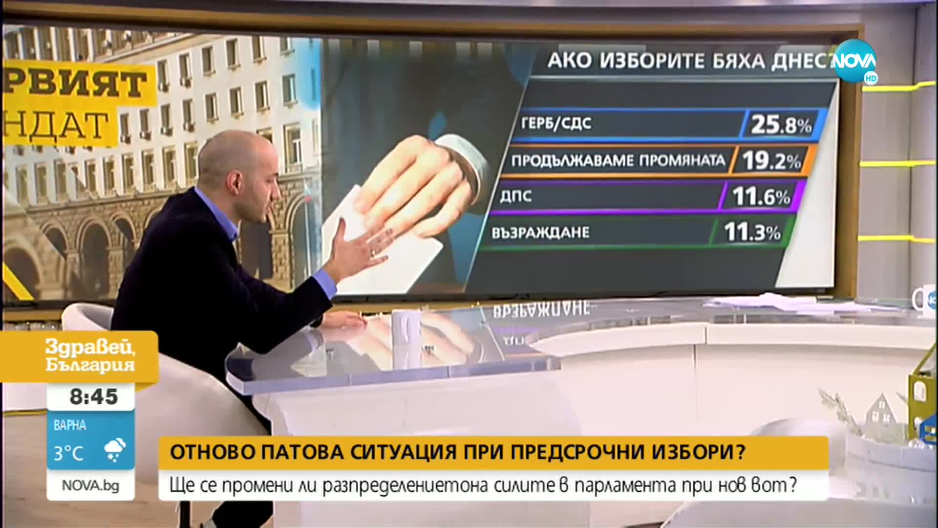 Димитър Ганев: Ако се стигне до избори, ще се пита – кой ни докара до тази ситуация
