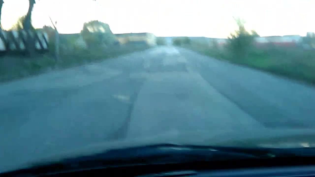 Шумен - пътят в района на индустриалната зона