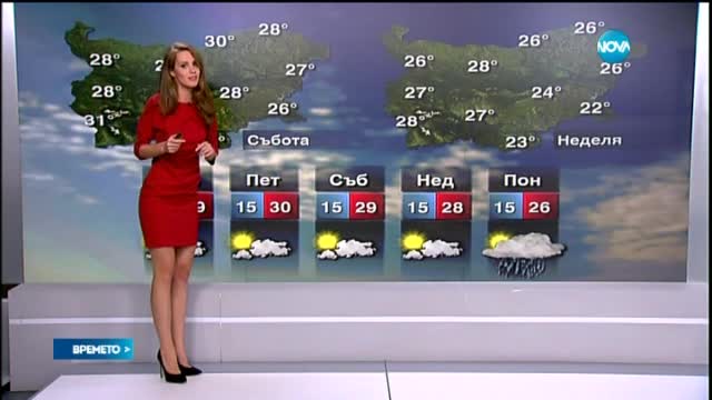 Прогноза за времето (17.09.2015 - обедна)