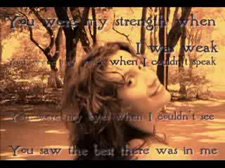 Celine Dion - Because You Loved Me   Текст