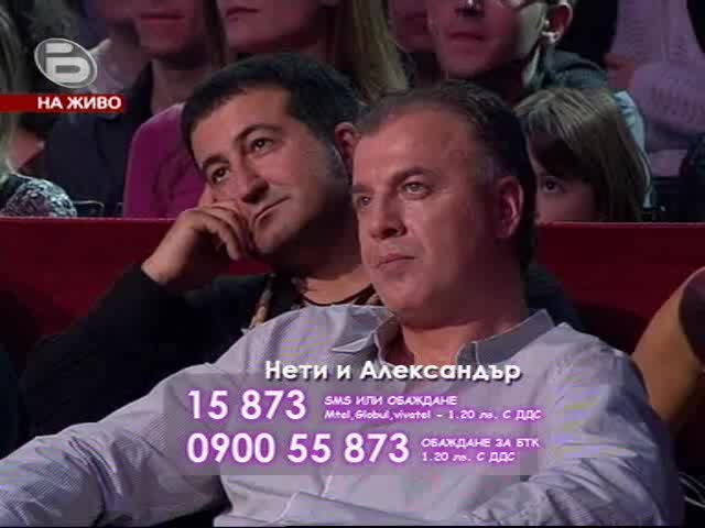 Dancing Stars - Freestyle танца на Нети и Александър Докулевски 20.10