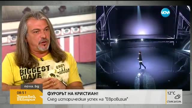Халваджиян: Стилът на „Евровизия” е странна смесица между поп и естрада