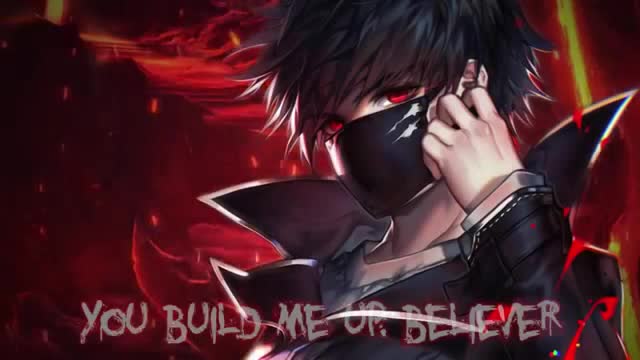 Nightcore Believer cover __ Lyrics