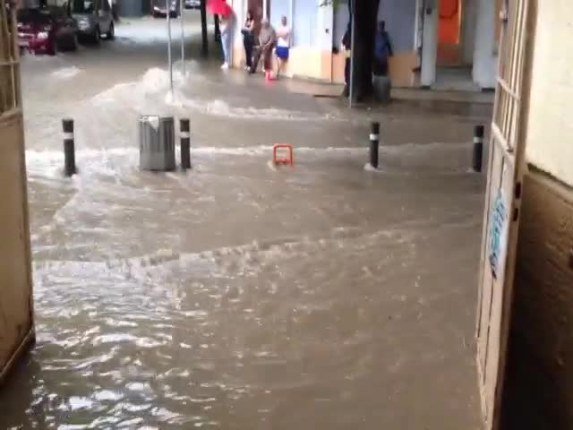 Наводнение в Стара Загора