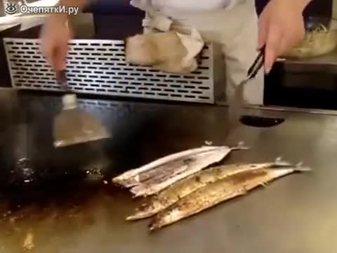 Китайски майстор виртуоз на рибата