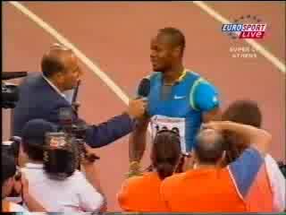 Asafa Powell - 100m - World Record - СВЕТОВЕН РЕКОРД - НАЙ-ГОЛЕМИЯЯяя