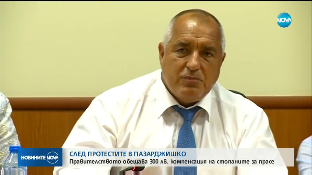 Борисов обеща компенсации за стопаните на прасета, протестите в Пазарджишко спират (ОБЗОР)