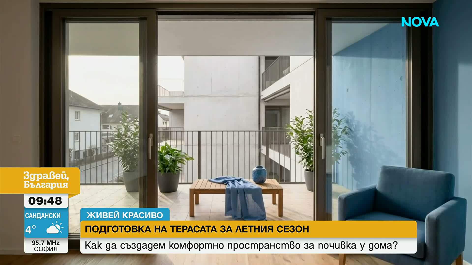 Терасата като продължение на дома