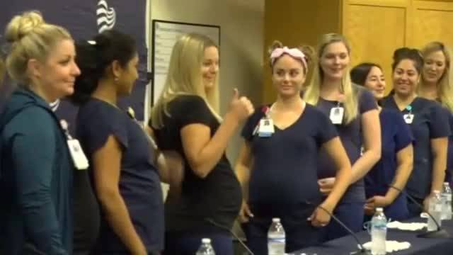 16 медицински сестри от едно отделение забременяха