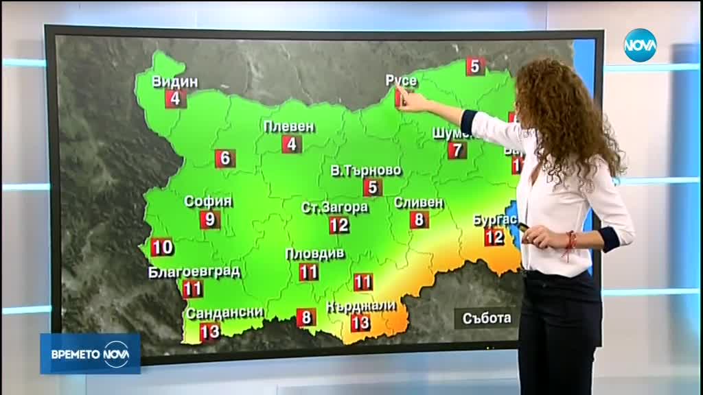 Прогноза за времето (02.03.2018 - централна емисия)