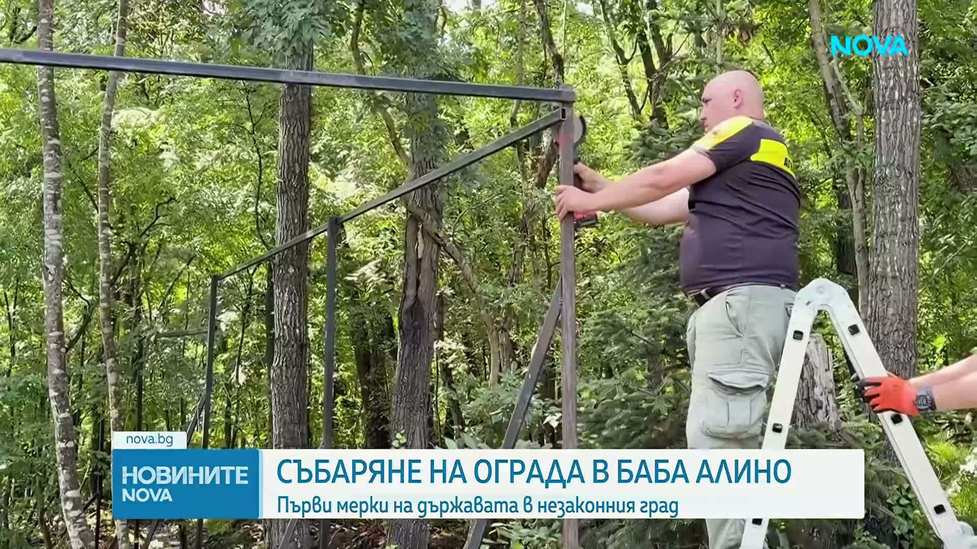 Министърът на земеделието: Четири от 9-те оградени имота в "Баба Алино" са държавна собственост
