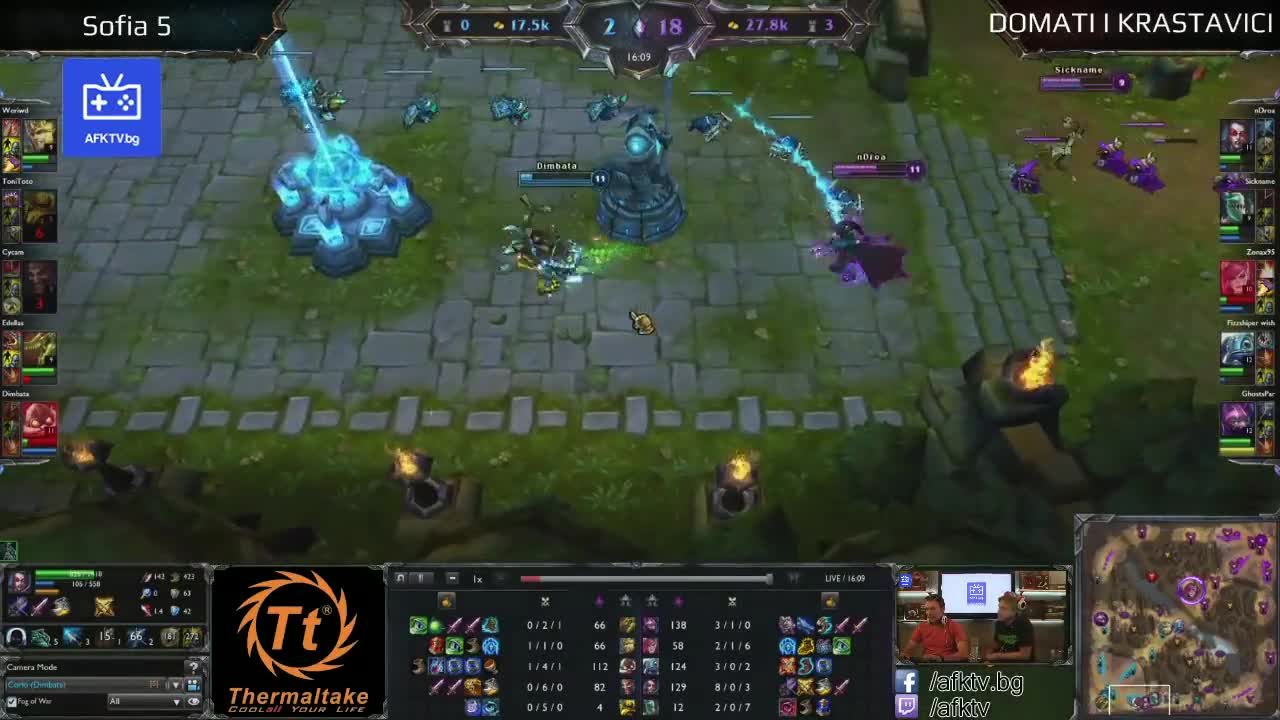 League of Legends - Sofia 5 vs Domati i Krastavici - Квалификации за балканска лига - West