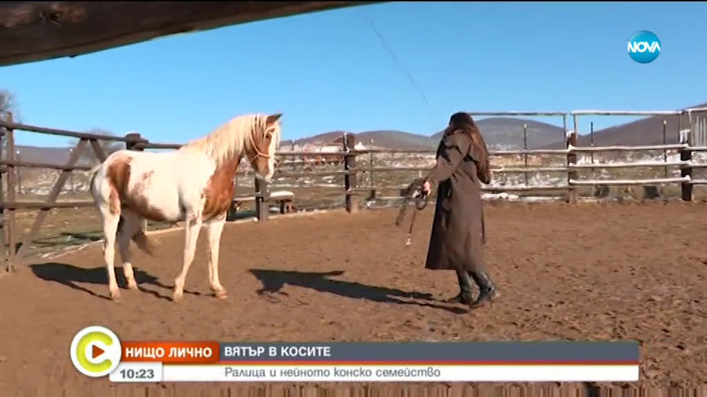 Историята на Ралица Георгиева, която язди от малка коне