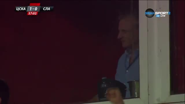 Гриша Ганчев не кри емоциите си при успеха на ЦСКА