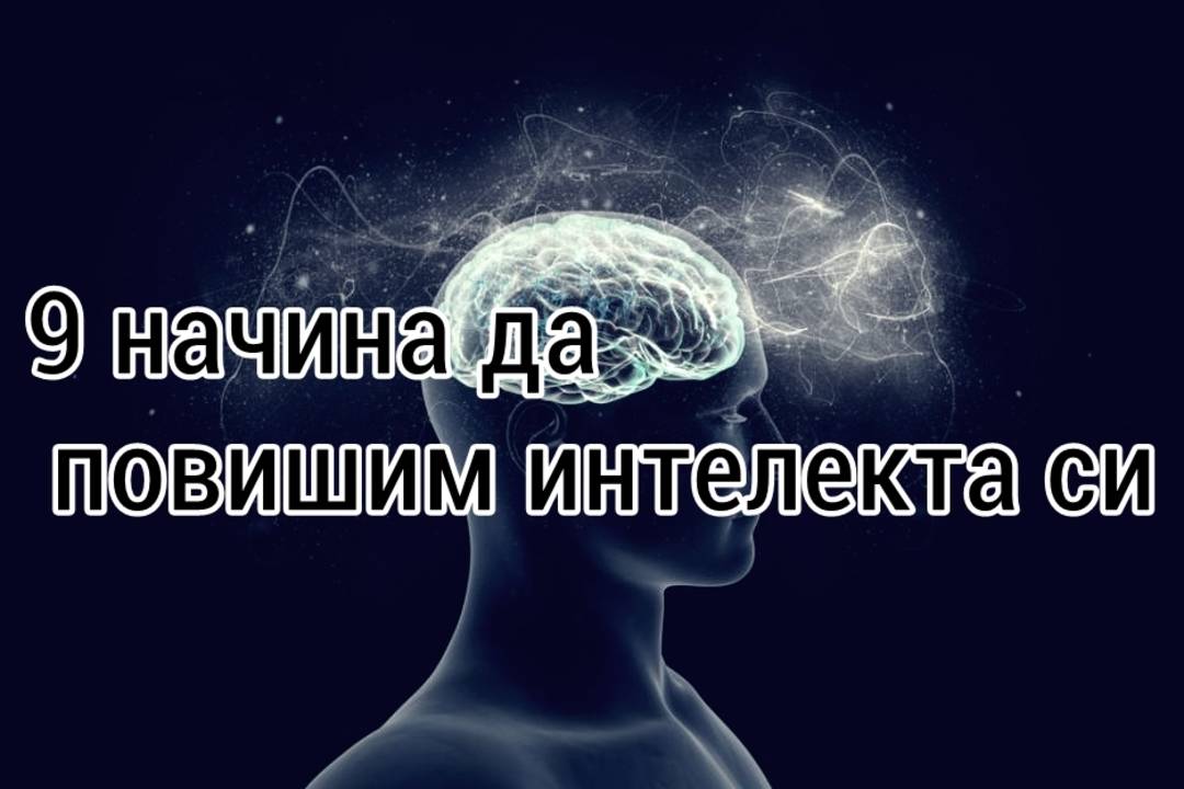 9 начина да повишим интелекта си