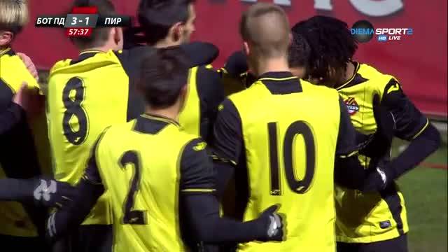 Жоао Пауло заби трети гол за Ботев срещу Пирин