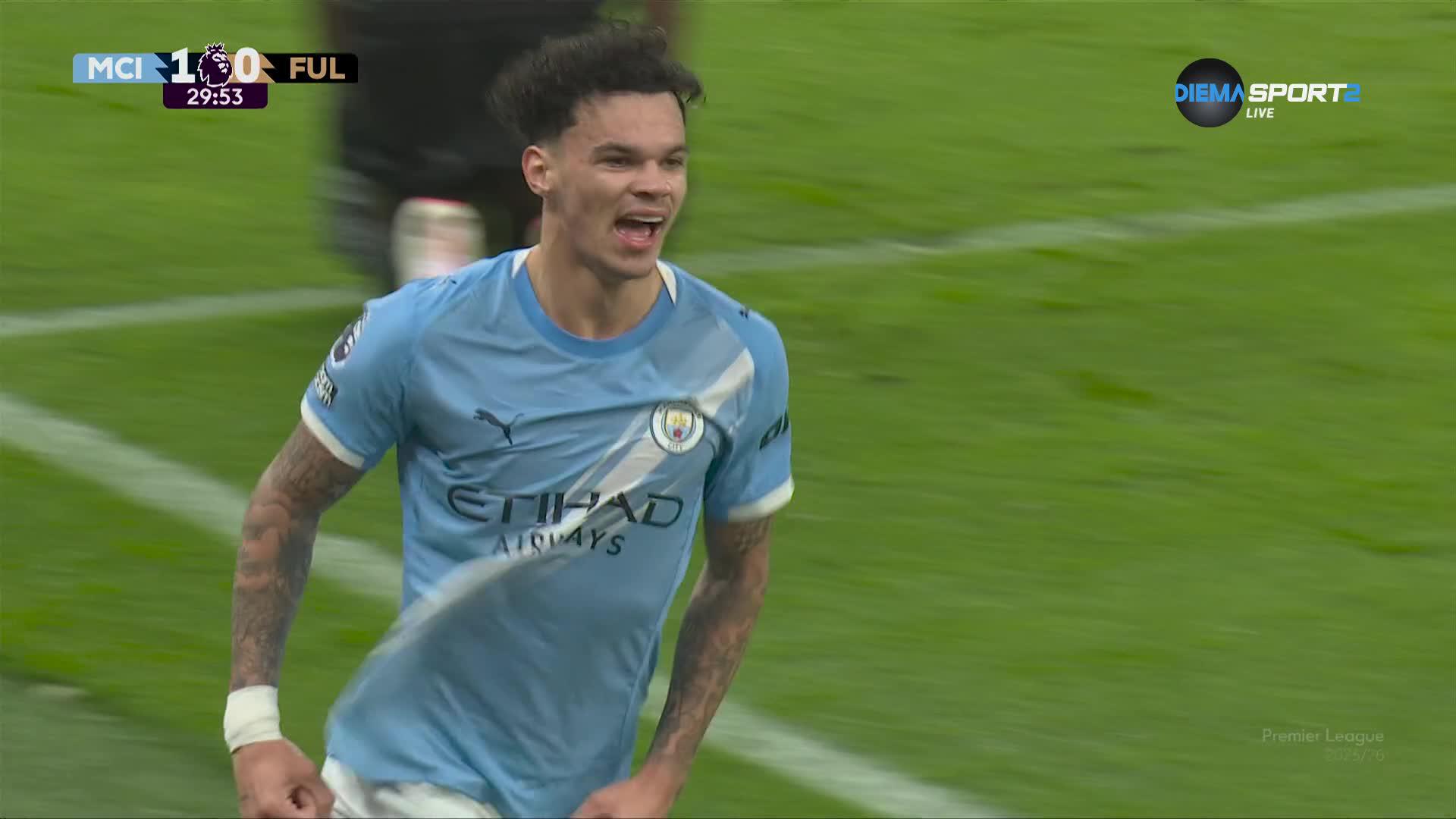 Goal by Manchester City