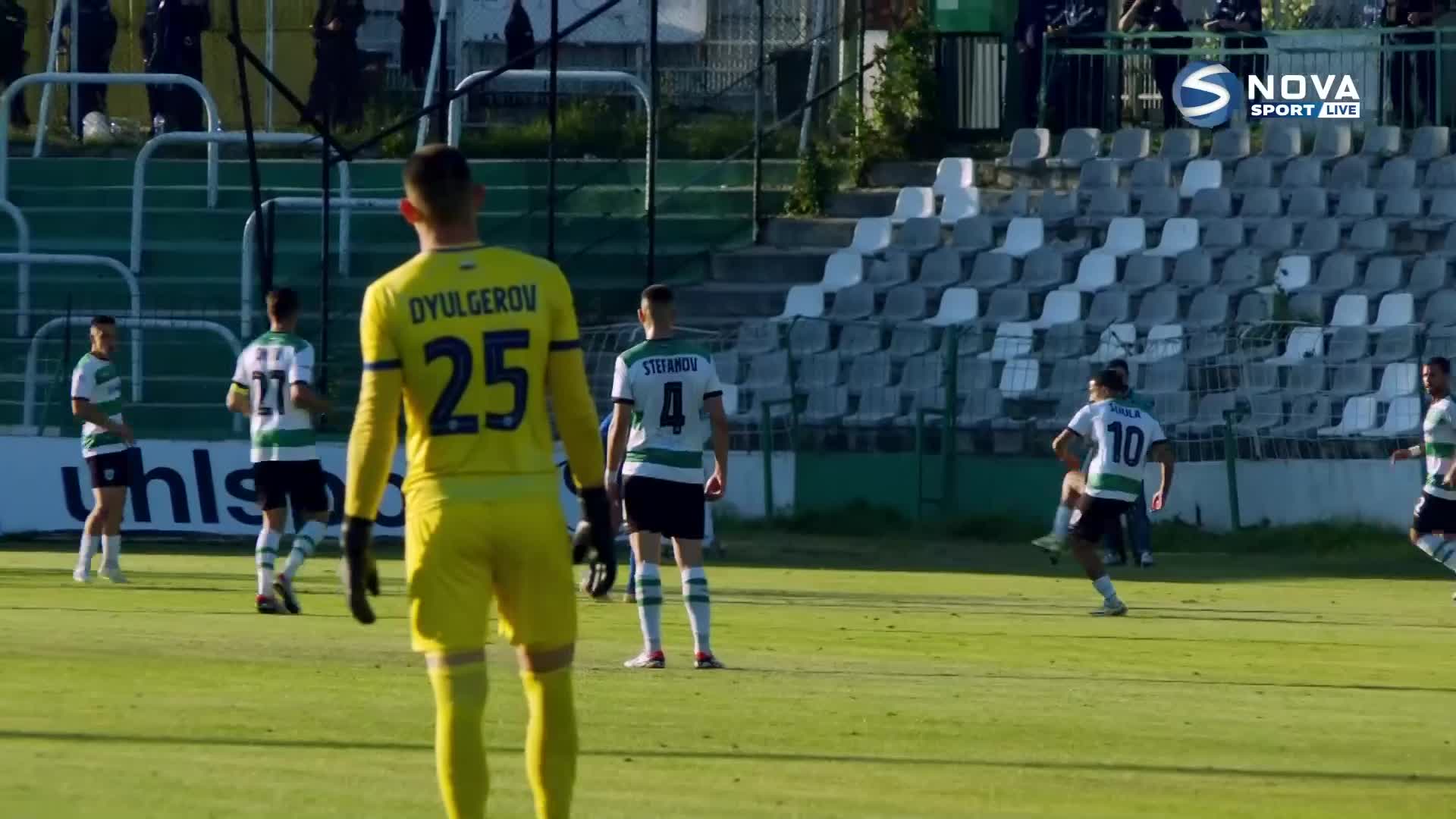 Черно море - Крумовград 1:1 /първо полувреме/