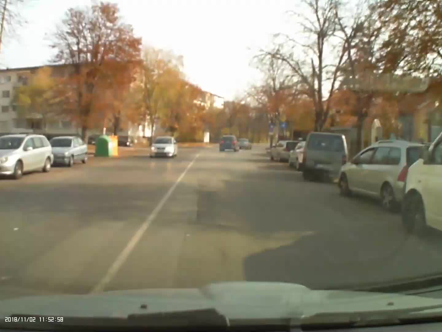 Опасна маневра!